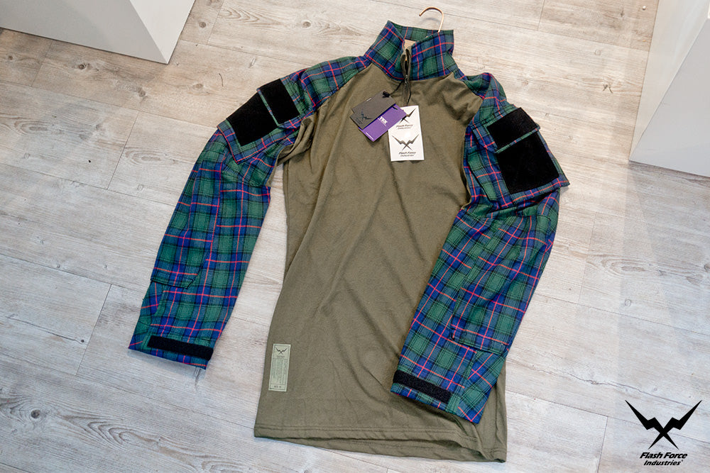 FFI GEN3 TAC Lumberjacks Shirt ( Flannel ) ( Green )-XL