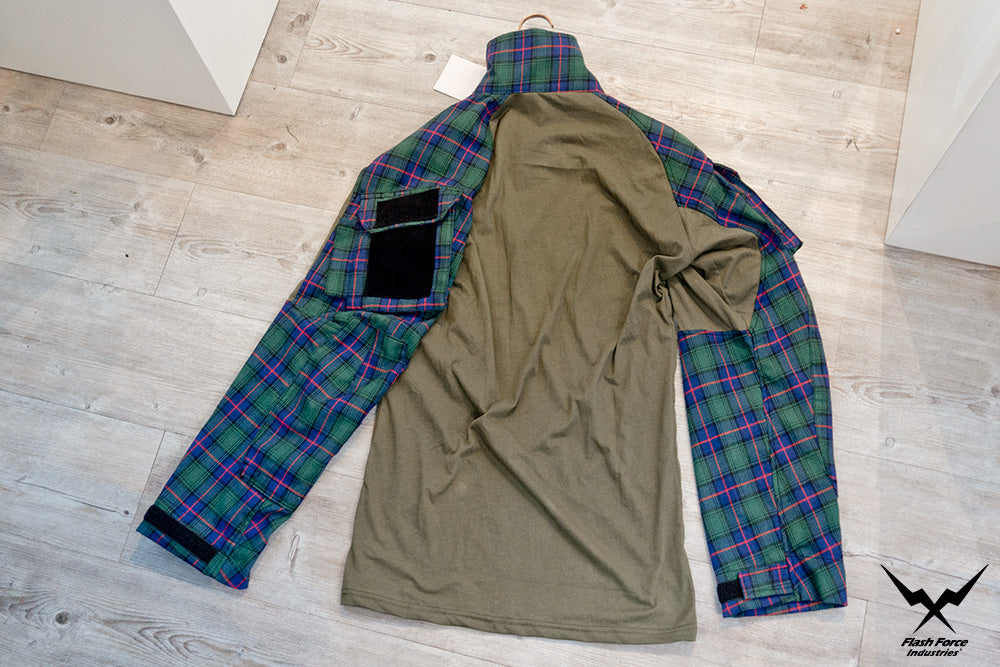 FFI GEN3 TAC Lumberjacks Shirt ( Flannel ) ( Green )-XL