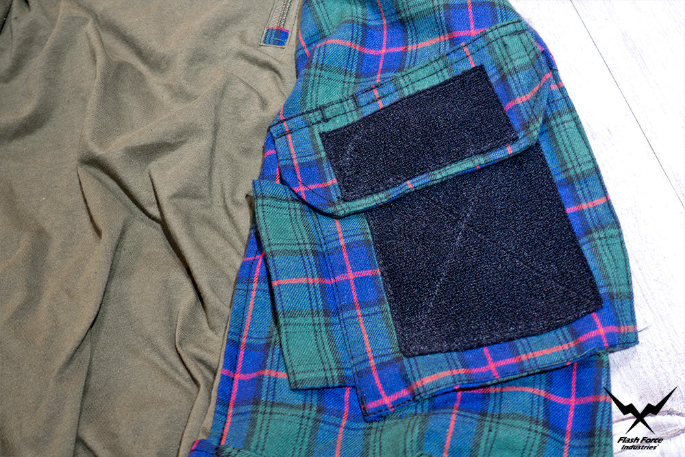 FFI GEN3 TAC Lumberjacks Shirt ( Flannel ) ( Green )-XL