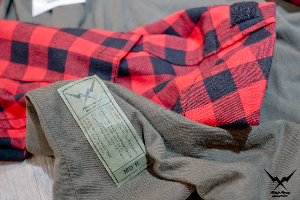 FFI GEN3 TAC Lumberjacks Shirt ( Flannel ) ( Red )-XL