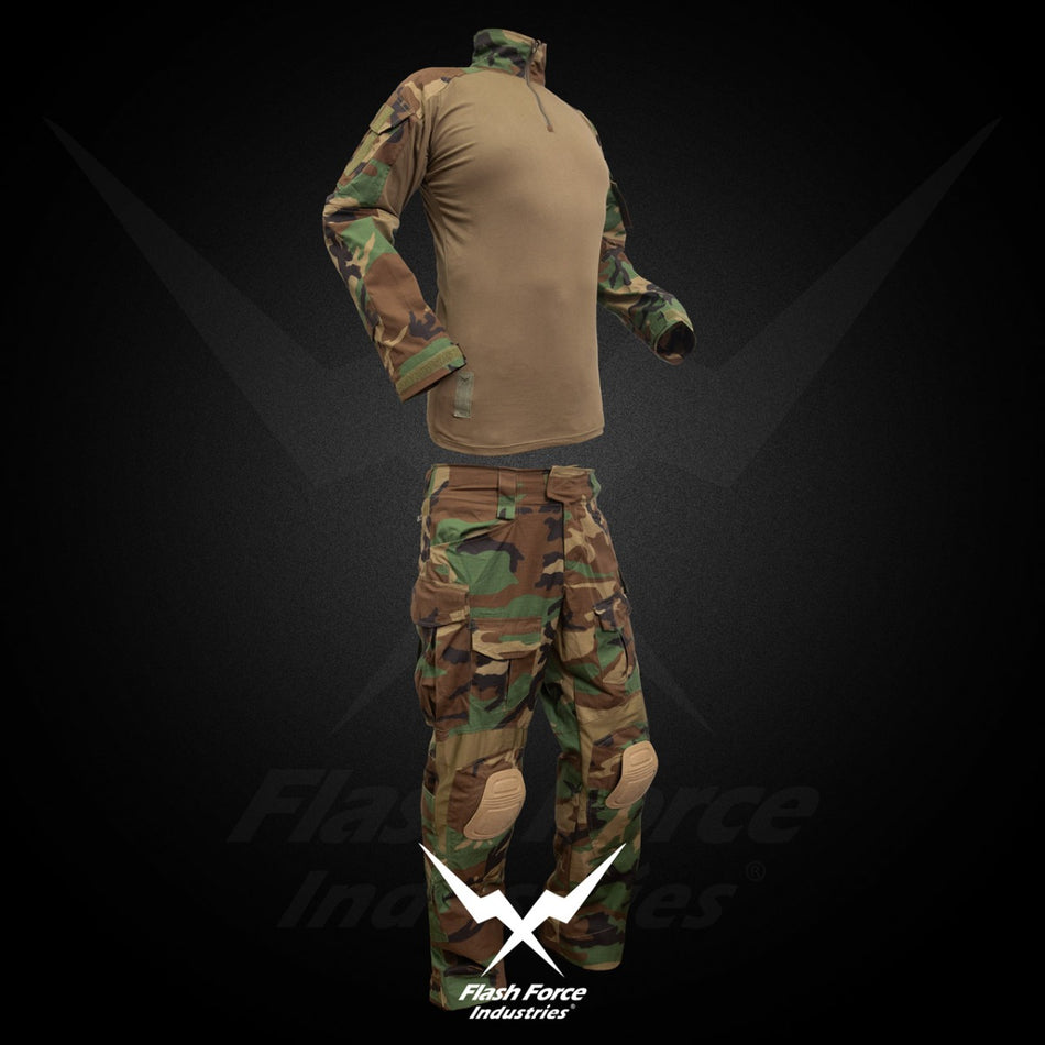 FFI M81 Woodland Gen3 Combat Set ( NYCO RIPSTOP ) ( Ver. 2022 ) ( M81 G3 )-XXL