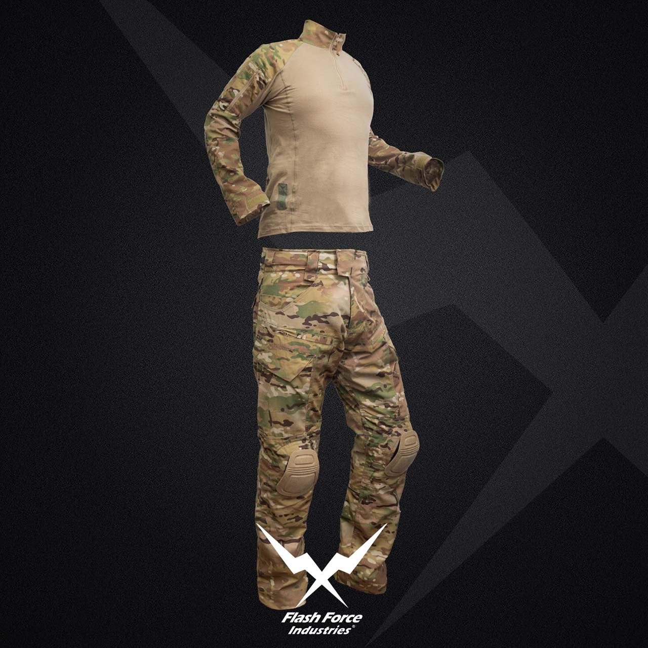 FFI MC Style Camo Gen4 Combat Set ( MC G4 ) ( MultiCam Velcro