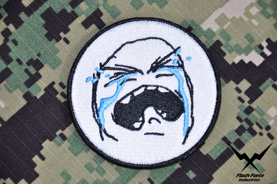 FFI Meme Patch ( Cry ) ( D ) ( Free Shipping )