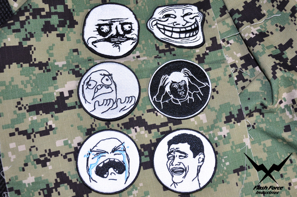 FFI Meme Patch ( 6 Patches Package ) ( Free Shipping )