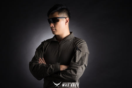 FFI Mas Grey Gen3 Combat Set ( 65P/35C Lite ) ( MG G3 Gen 3 )-XXL