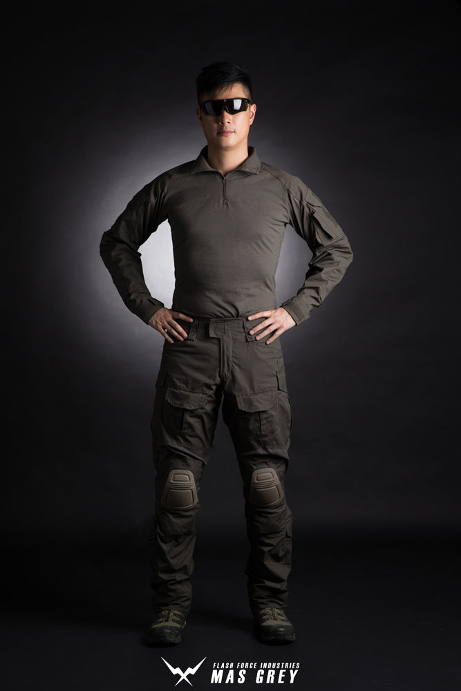 FFI Mas Grey Gen3 Combat Set EX. 2017 ( G3 Gen 3 )-XXL