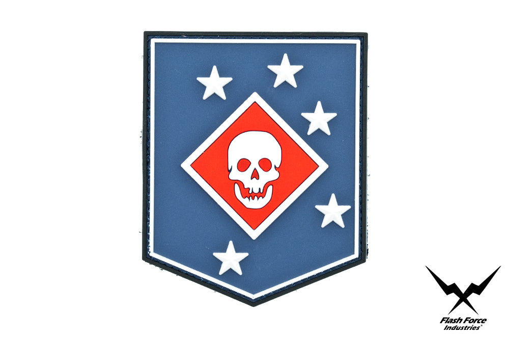 FFI Soft PVC Patch - MARSOC RAIDERS Blue Style ( Free Shipping )