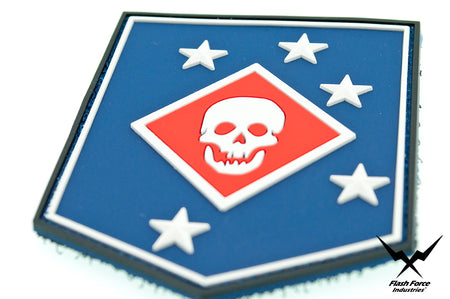 FFI Soft PVC Patch - MARSOC RAIDERS Blue Style ( Free Shipping )