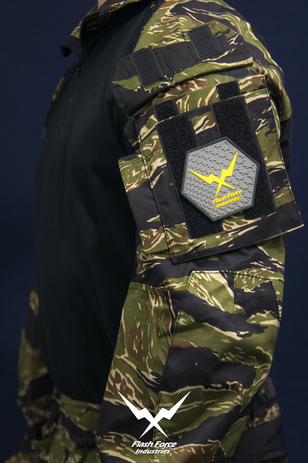 FFI Tiger Stripe Camo Gen3 Combat Set ( Black Edition ) ( G3 Gen 3 ) XXL