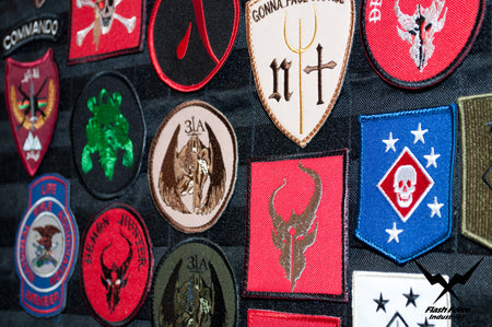 FFI Velcro Loop MOLLE Wall 15 x 24inch ( Black )