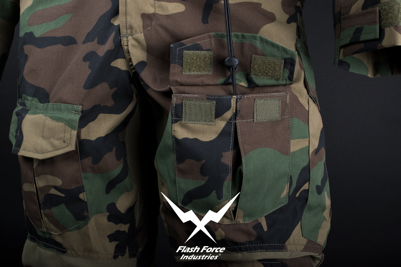 FFI Woodland Camo Gen3 Combat Set EX. 2018/19 ( M81 G3 Gen 3 ) ( MARSOC / RAIDERS Style ) -XXL