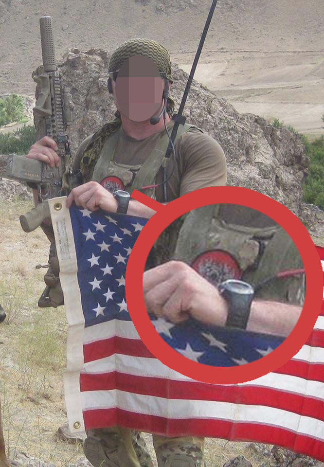 FFI - NAVY SEALs DEVGRU Warrior Patch ( Free Shipping )