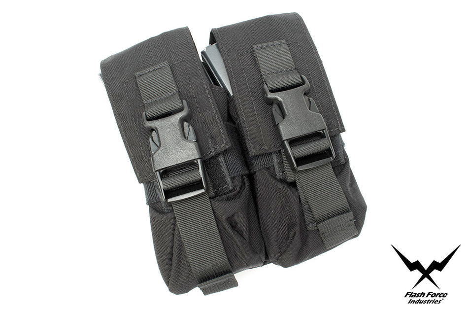 FFI Double 556 / M4 Mag Pouch ( Black )