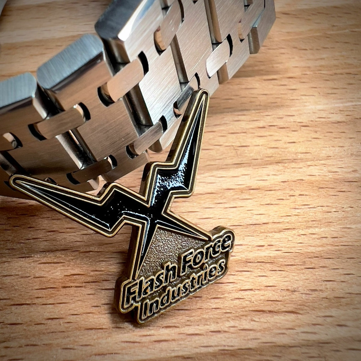 FFI - Flash Force Industries Anniversary Magnet Badge ( Free Shipping )-Magnet Badge