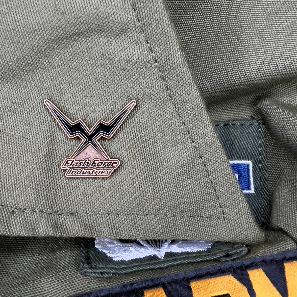 FFI - Flash Force Industries Anniversary Magnet Badge ( Free Shipping )-Magnet Badge