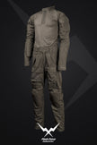 FFI Mas Grey DF Combat Set EX. 2018 ( w/ Pads Set ) ( 65P/35C Lite )-XXL