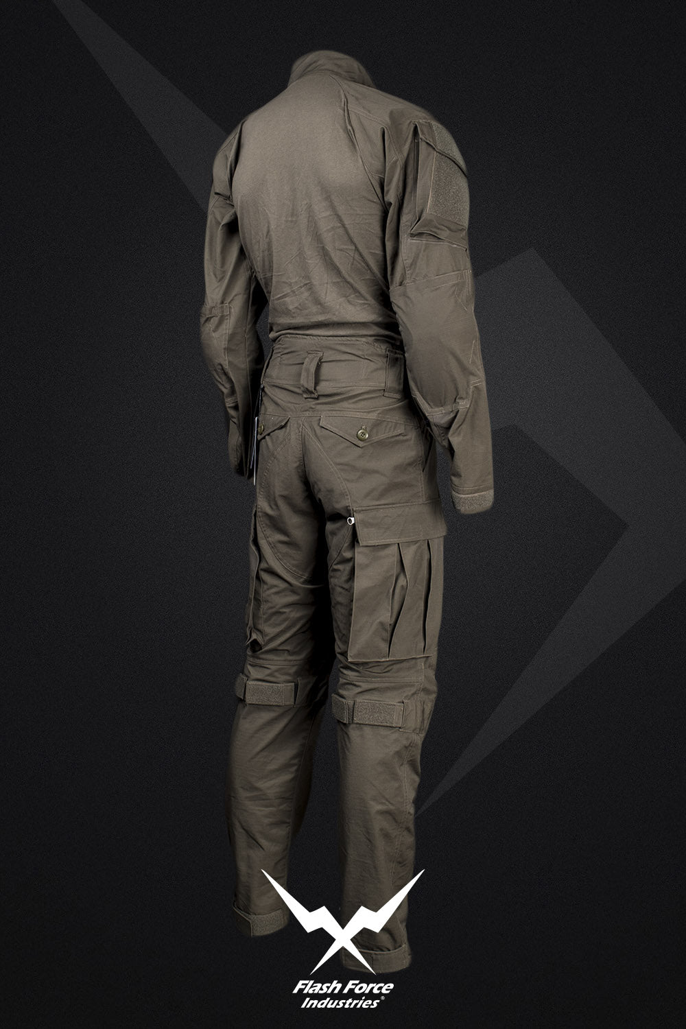 FFI Mas Grey DF Combat Set EX. 2018 ( w/ Pads Set ) ( 65P/35C Lite )-XXL