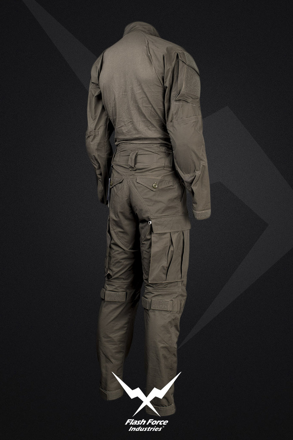 FFI Mas Grey DF Combat Set EX. 2018 ( w/ Pads Set ) ( 65P/35C Lite )-XXL