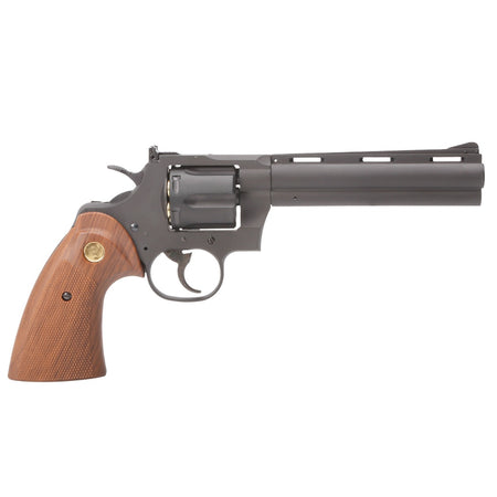 King Arms COLT Python .357 6" Colt Magnum Gas Revolver ( Black )