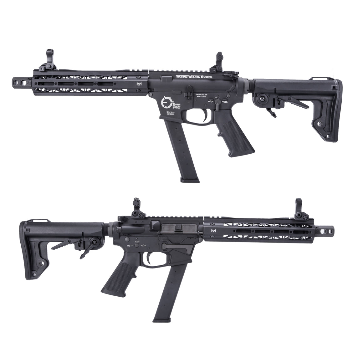 King Arms TWS 9mm Carbine GBB ( Black )