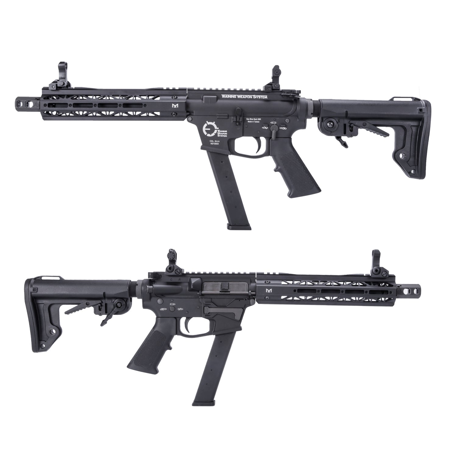 King Arms TWS 9mm Carbine GBB ( Black )