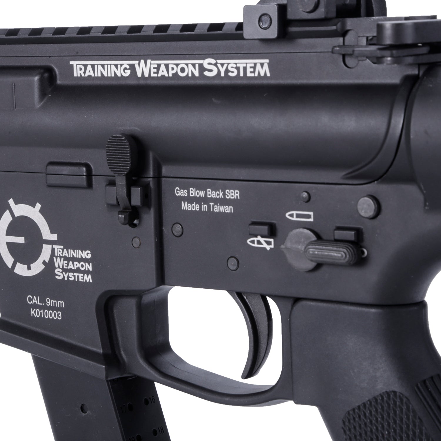 King Arms TWS 9mm Carbine GBB ( Black )