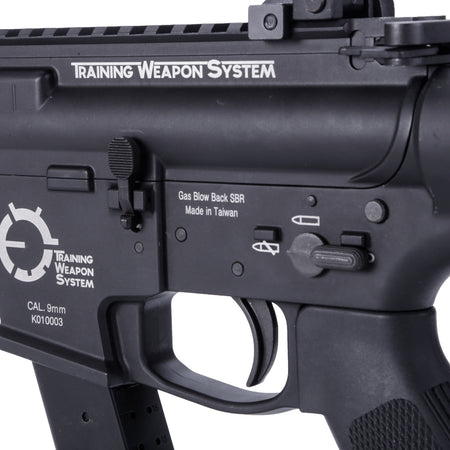 King Arms TWS 9mm Carbine GBB ( Black )