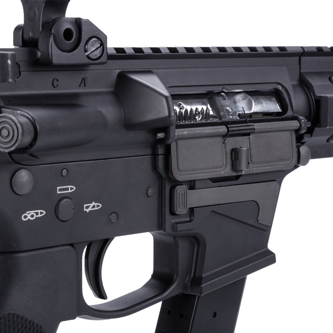 King Arms TWS 9mm Carbine GBB ( Black )