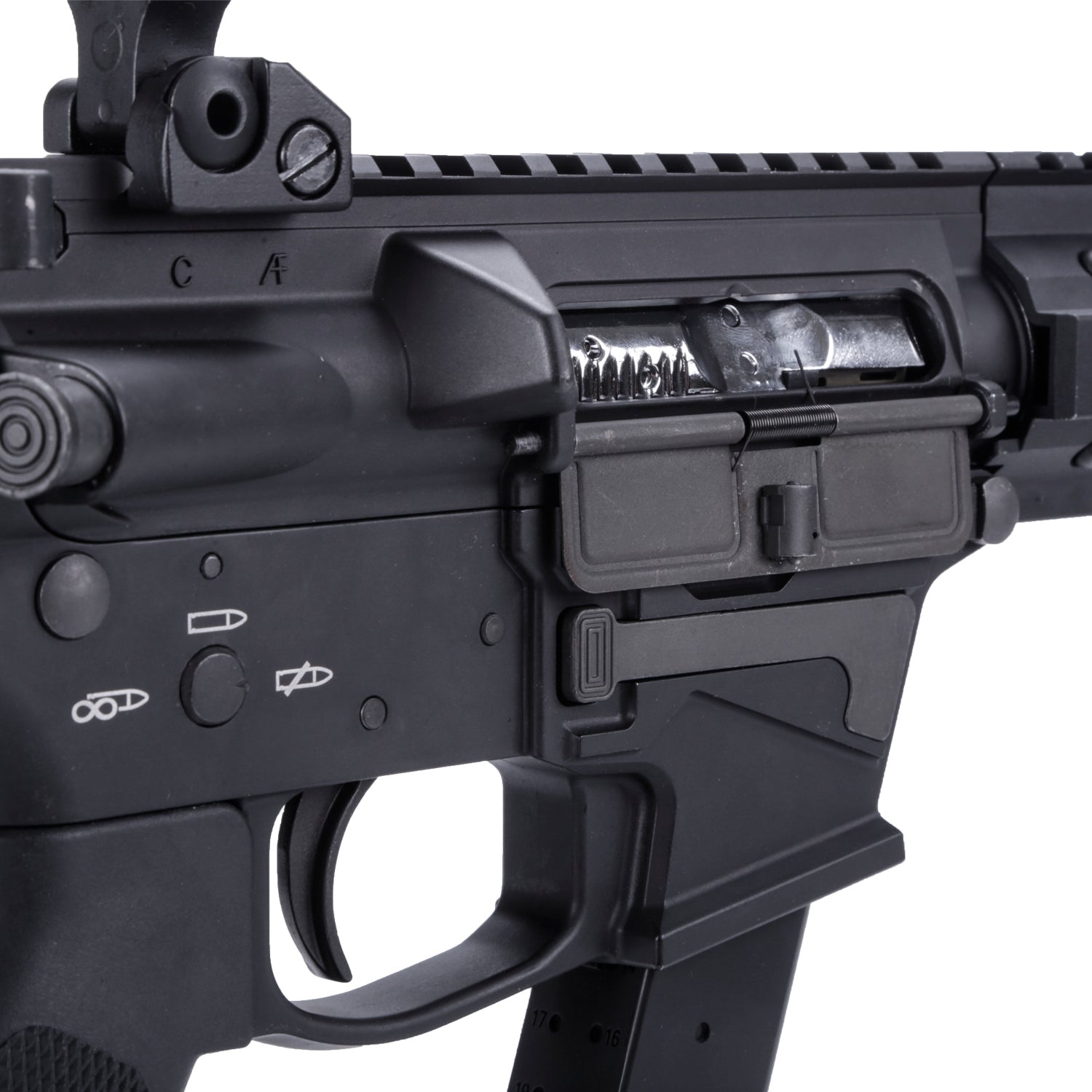 King Arms TWS 9mm Carbine GBB ( Black )