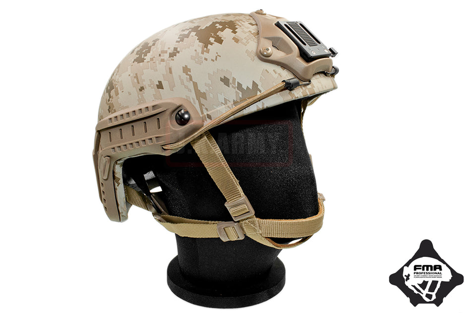 FMA JKA Airsoft Dummy Helmet Aramid Fiber Version MH Type ( Stripes AOR1 ) ( L/XL )