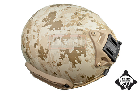FMA JKA Airsoft Dummy Helmet Aramid Fiber Version MH Type ( Stripes AOR1 ) ( M/L )