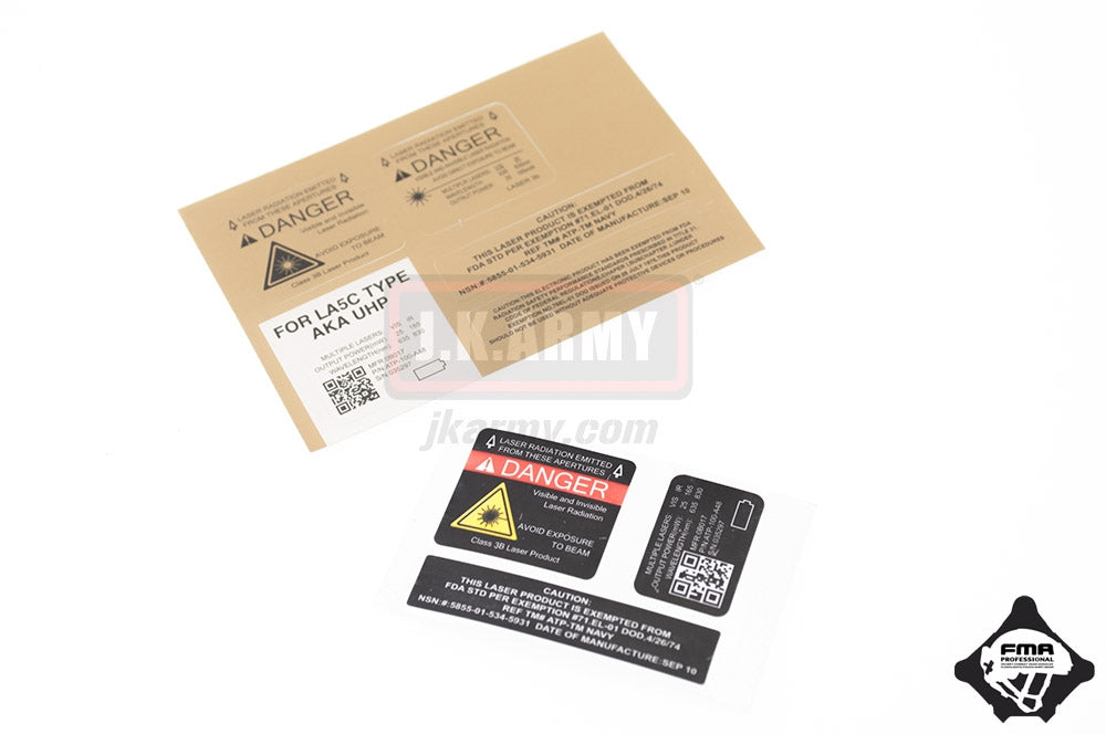 FMA LAB PEQ15 LA5-C Red Laser w/ IR Lenses Airsoft Toy ( BK ) ( PEQ LA5C UHP Style ) ( New Ver. Gen2 )