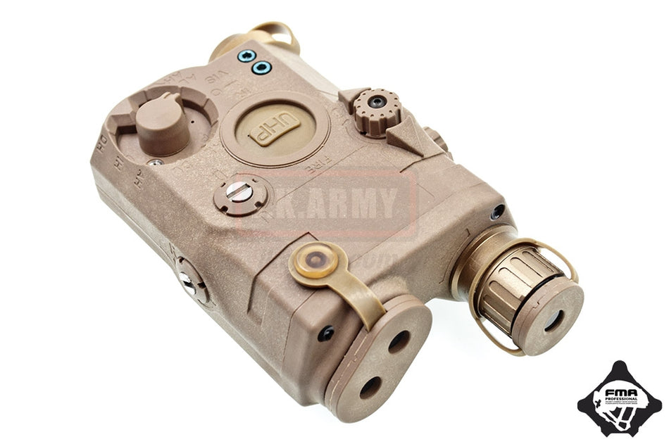 FMA LAB PEQ15 LA5-C Red Laser w/ IR Lenses Airsoft Toy ( DE ) ( PEQ LA5C UHP Style ) ( New Ver. GEN2 )