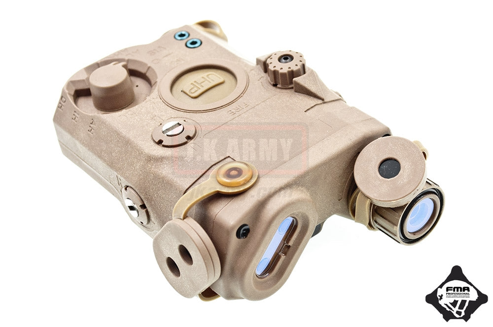 FMA LAB PEQ15 LA5-C Red Laser w/ IR Lenses Airsoft Toy ( DE ) ( PEQ LA5C UHP Style ) ( New Ver. GEN2 )
