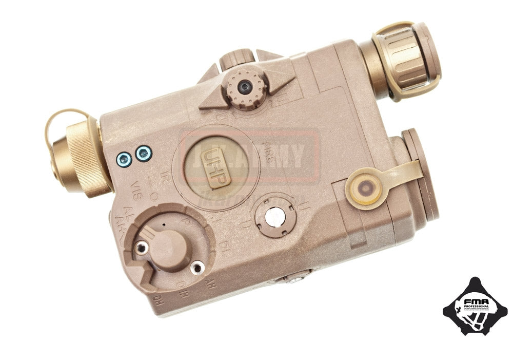 FMA LAB PEQ15 LA5-C Red Laser w/ IR Lenses Airsoft Toy ( DE ) ( PEQ LA5C UHP Style ) ( New Ver. GEN2 )