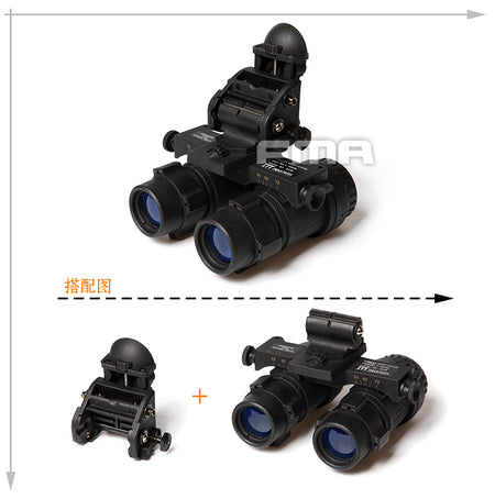 FMA ANVIS 6/9 AVS Mount Dummy - Nylon Plastic ( Black )