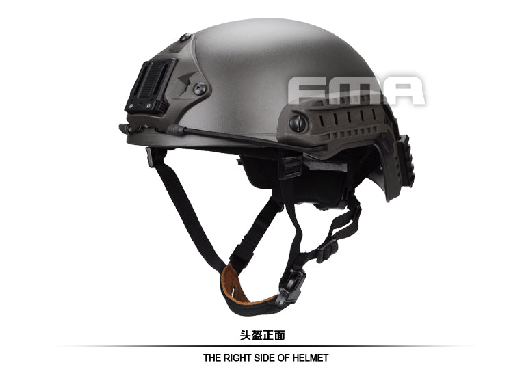 FMA Airsoft Helmet MH Type ( M/L ) ( Mass Grey )