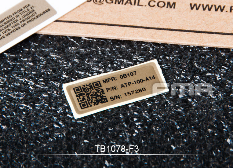 FMA Custom Decals / Sticker F3 For AN/PEQ-15 Case ( PEQ15 ) ( Free Shipping )