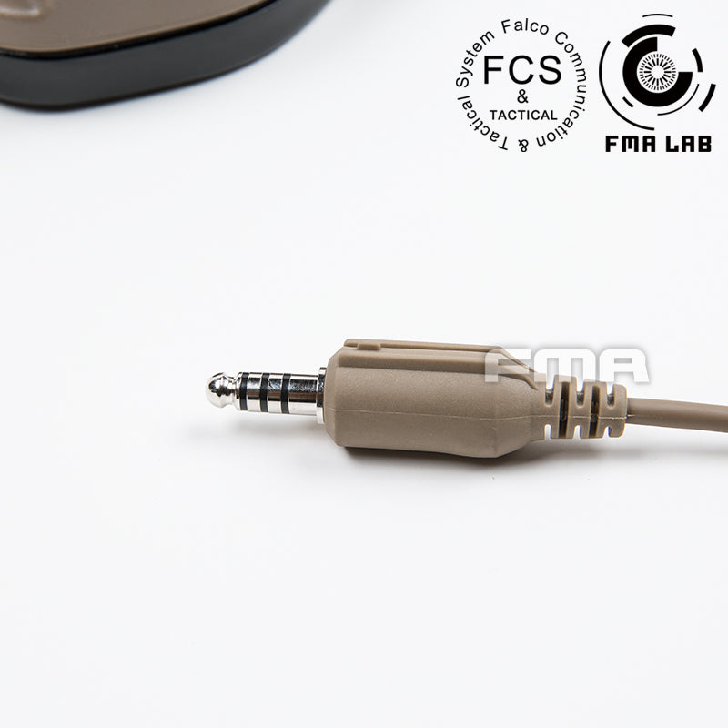 FMA FCS RAC Style Headset / with 5 Pins PTT ( DE )