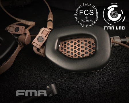FMA FCS RAC Style Headset / with 5 Pins PTT ( DE )