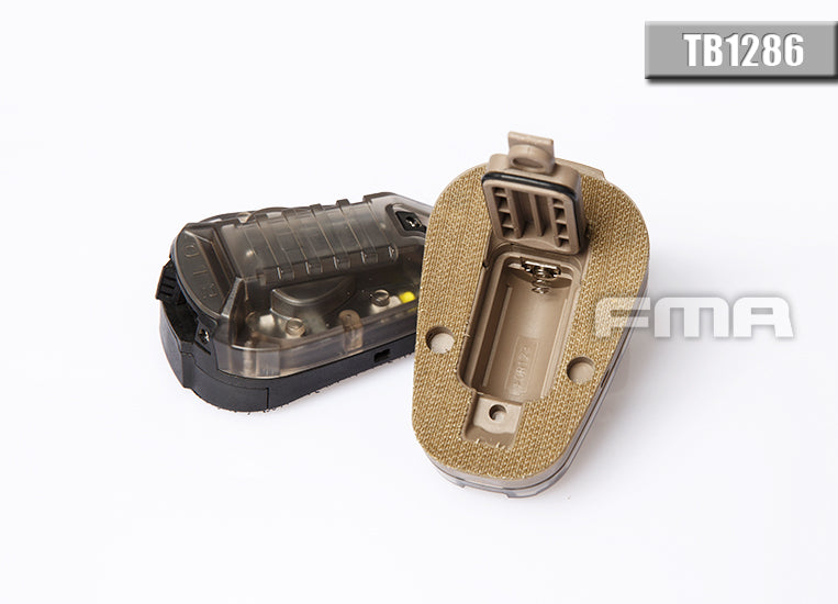 FMA Helmet STAR 6 Gen3 Green Light ( GEN III ) ( Helmet Light )-Black