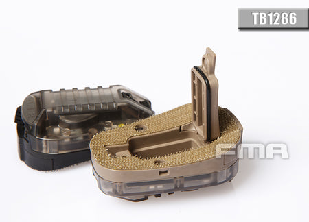 FMA Helmet STAR 6 Gen3 Green Light ( GEN III ) ( Helmet Light )-Black