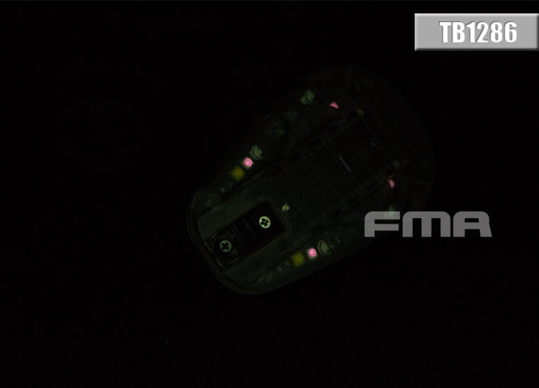 FMA Helmet STAR 6 Gen3 Green Light ( GEN III ) ( Helmet Light )-Black