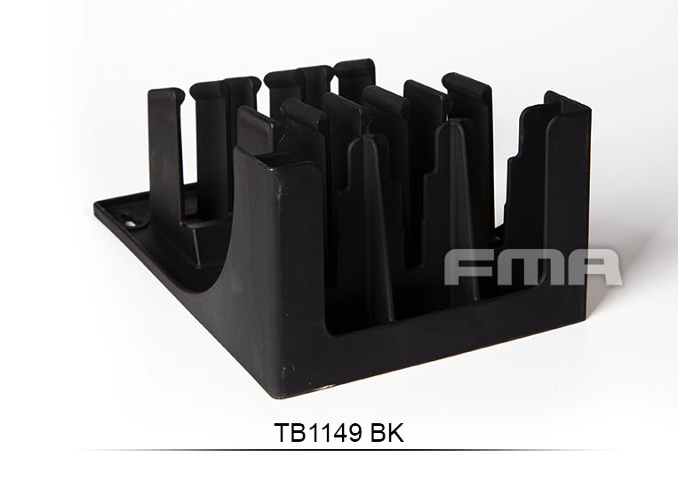 FMA Plastic Airsoft Magazine Holder & Storage ( BK )