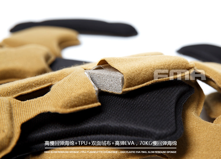 FMA MT Style Helmet Protected Pads ( Tan )