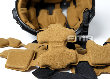 FMA MT Style Helmet Protected Pads ( Tan )