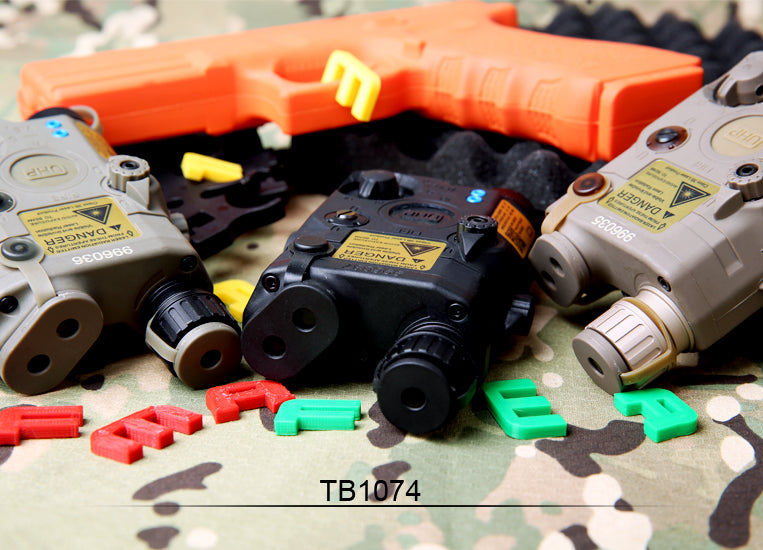 FMA PEQ LA5-C Upgrade Version LED White Light + Green Laser With IR Lenses ( BK ) ( PEQ15 LA5 UHP )