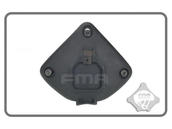 FMA Plastic Helmet Night Shroud Attach Middle ( BK )