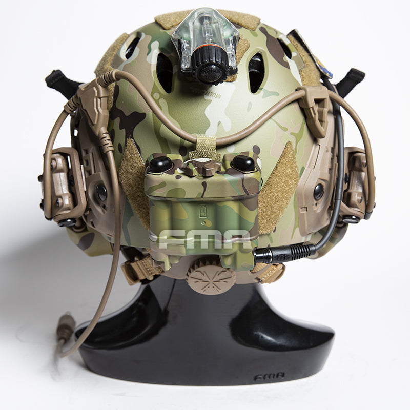 FMA PVS-31 Battery Case With I Plug Function-AOR1 Style Camo