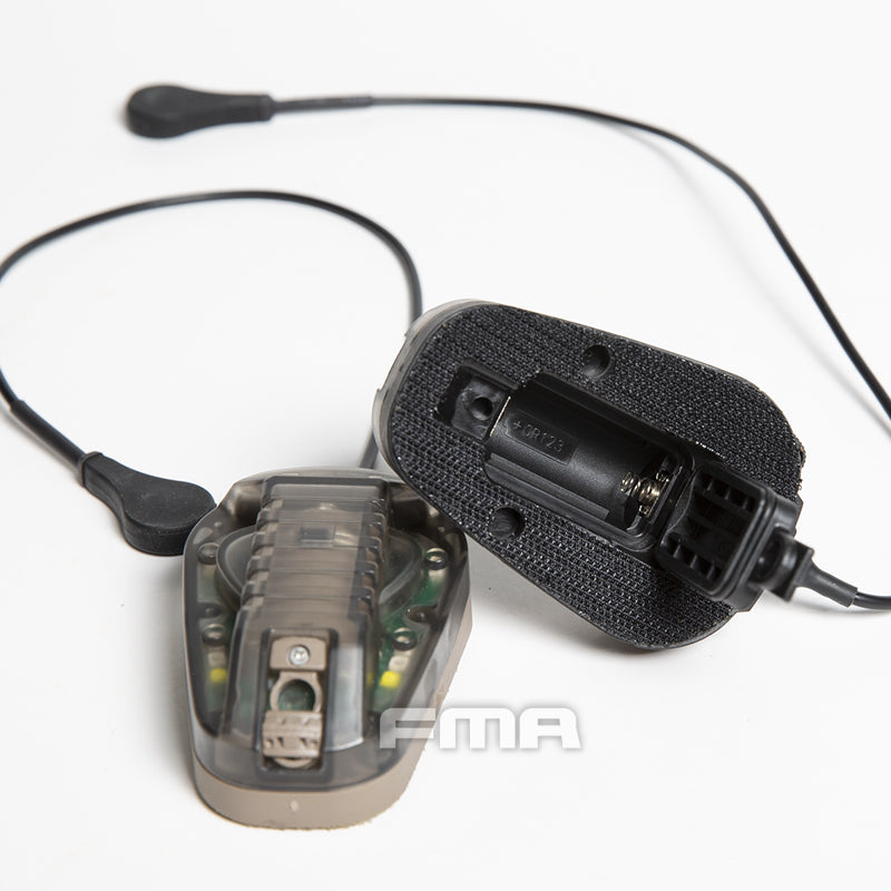 FMA PIM HEL-STAR 6 Style Airsoft Helment Light ( Black / DE )-Dark Earth ( DE )